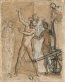 BILIVERTI Giovanni 1585-1644,Alexander the Great cutting the Gordian knot,Christie's GB 2019-07-02