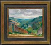 BILLÉ Jacques 1880-1943,Landschaft,Schloss DE 2022-09-10