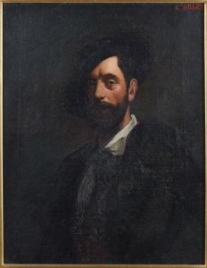 BILLET Etienne 1821-1888,Portrait of a Man,Susanin's US 2019-12-13