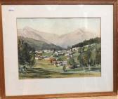 BILLIN Edward S 1911-1995,An Alpine landscape,Andrew Smith and Son GB 2019-03-26