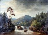 BILLING Lars Teodor 1816-1892,\”Westernorrland\” - romantiskt landskap,Uppsala Auction SE 2009-09-28