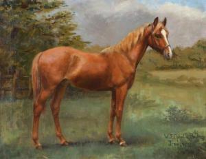 BILLINGE W.J. Ophelia 1905-1914,Horse in the Field,1904,Tiroche IL 2021-07-05