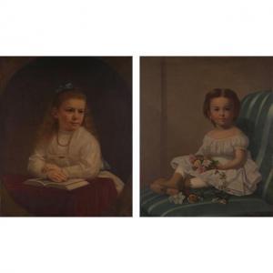 BILLINGS Edwin 1824-1893,Portrait of Miss Seward,William Doyle US 2019-06-26