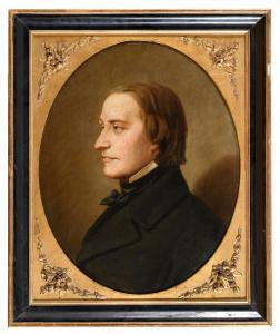 BILLOIN Charles 1813-1869,FRANZ VON LISZT,1851,Babuino IT 2023-03-28
