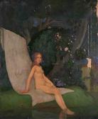 BILLOTEY Pierre Francois 1886-1932,Baigneuse,Aguttes FR 2010-07-05