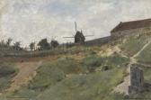 BILLOTTE René 1846-1914,Montmartre - Le Moulin de la Galette,Galerie Bassenge DE 2020-06-03