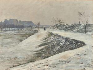 BILLOTTE René 1846-1914,Neige aux fortifications,Beaussant-Lefèvre FR 2019-04-12