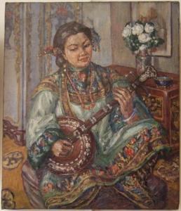 BILLOUD Fanny,La musicienne chinoise,1954,Tajan FR 2008-03-21