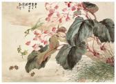 BIN Liu 1887-1945,Flower and Insects,1940,Christie's GB 2018-11-19