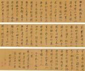 BIN YANG 1650-1720,LIU YIXI\’S POEMS IN RUNNING SCRIPT,1715,Sotheby's GB 2019-10-06