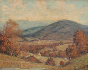 BINDER John 1800-1900,Autumnal Valley Landscape,Burchard US 2018-07-22