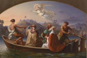 BINDER Joseph,The Three Kings on their Journey to Bethlehem,1846,Palais Dorotheum 2012-04-17