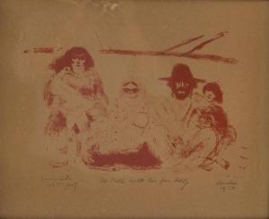 BINDER Pearl 1904-1990,Immigrants,1958,Simon Chorley Art & Antiques GB 2020-10-27
