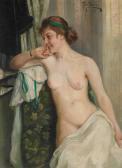 BINDER Tony 1868-1944,Seated Nude,1920,Palais Dorotheum AT 2014-12-09