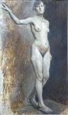 BINE Jekabs 1895-1955,Nude,1922,Antonija LV 2014-10-23