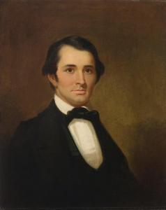 BINGHAM George Caleb,Portrait of Robert Harris Stone,1844,John Moran Auctioneers 2020-05-17