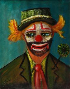 BINGHAM James R 1917-1971,CIRCUS CLOWN,Ross's Auctioneers and values IE 2024-03-20
