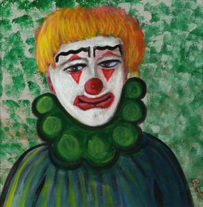 BINGHAM James R 1917-1971,CLOWN,Ross's Auctioneers and values IE 2024-03-20