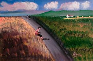 BINGHAM Jimmy 1925-2009,A Quiet Road,Morgan O'Driscoll IE 2024-01-29