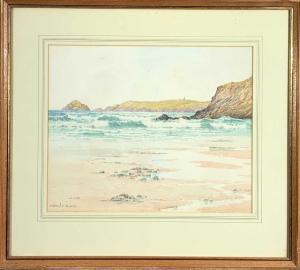 BINGLEY Herbert Harding 1887-1972,Coastal Landscape,20th Century,David Lay GB 2020-07-30