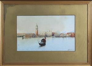 BIONDETTI,Entrance to the Grand Canal, Venice,Simon Chorley Art & Antiques GB 2015-03-25