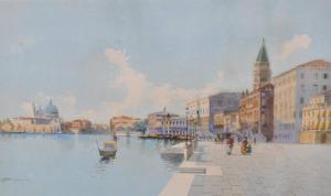 BIONDETTI G. H 1800-1900,Scene in Venice,Burstow and Hewett GB 2011-12-14