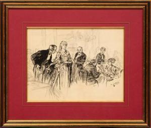 BIRCH Reginald Bathurst 1856-1943,Grand Dame,Neal Auction Company US 2022-02-16
