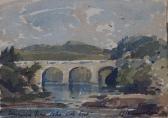 BIRCH Samuel John Lamorna 1869-1955,River Landscape with Bridge,1951,Tooveys Auction GB 2019-09-11