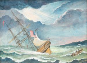 BIRCH Thomas 1779-1851,SHIPWRECK,Garth's US 2023-03-18