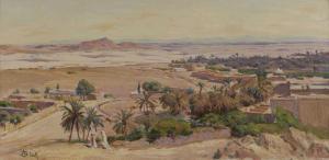 BIRCK Alphonse 1859-1942,Oasis de Bou Saâda,Artcurial | Briest - Poulain - F. Tajan FR 2023-06-27