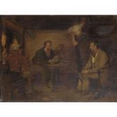 BIRD Edward 1772-1819,figures in a cottage interior,1811,Sotheby's GB 2005-03-09