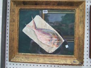 birgi nuri,Still life of fish,Bellmans Fine Art Auctioneers GB 2009-10-07