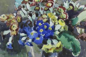BIRKBECK Geoffrey 1875-1954,still life vase of flowers,Reeman Dansie GB 2020-02-11