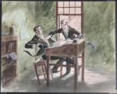BIRKBECK Paul 1939-2019,Scrooge and Cratchit,1984,Ewbank Auctions GB 2021-12-14