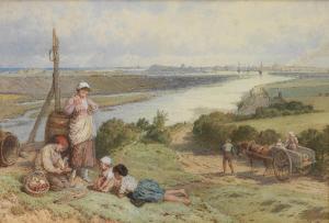 BIRKET FOSTER Myles 1825-1899,The fisherman's children,Bonhams GB 2024-03-14