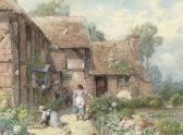 BIRKET FOSTER Myles 1825-1899,The young gardeners,Christie's GB 2006-06-05
