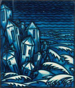 BIRNBAUM Uriel 1894-1956,Towers by the sea,im Kinsky Auktionshaus AT 2020-06-25