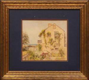 BIRNEY William Verplanck 1858-1909,New England Cape Cottage,Neal Auction Company US 2022-02-16