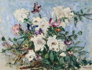 BIRTCHANSKY Raphael 1883-1953,Bouquet de fleurs,Millon & Associés FR 2020-12-16