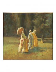 BISCALDI,Donne orientali in giardino,Wannenes Art Auctions IT 2007-05-29
