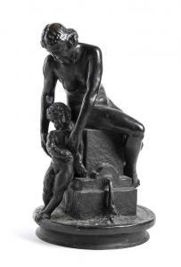 BISCARRA Cesare 1866-1943,Progetto per fontana con maternità,1939,Bertolami Fine Arts IT 2023-02-16