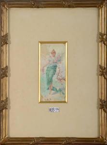 BISCH R 1800-1900,Jeune fille aux fleurs,VanDerKindere BE 2014-04-25