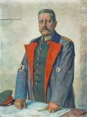 BISCHOFF CULM Ernst 1870-1917,Reichsmarschall von Hindenburg in feldgrauer Unifo,Leo Spik 2008-12-04