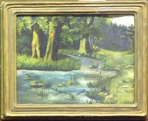BISCHOFF E,Landscape,1921,Clars Auction Gallery US 2007-06-02