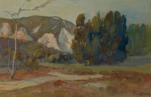 BISCHOFF Franz Arthur 1864-1929,Green Landscape,1915,Bonhams GB 2023-11-30