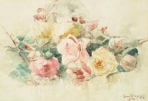 BISCHOFF Franz Arthur 1864-1929,Still Life with Roses,Bonhams GB 2024-04-26