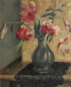 BISCHOFF ILSE,STILL LIFE OF LILIES,Freeman US 2008-02-22