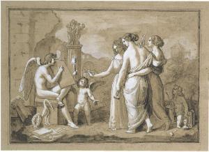 BISETTI Antonio 1800-1800,Allegoria delle Arti,Farsetti IT 2008-04-19