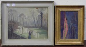 BISHOP Edward 1902-1997,Pont Street,1968,Tooveys Auction GB 2021-11-10