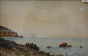 BISHOP Evelyn 1800-1900,Coastal Scene,Rowley Fine Art Auctioneers GB 2022-07-02